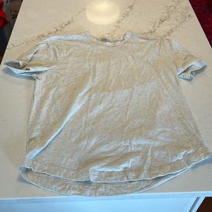 Buck Mason PIMA CURVED HEM TEE (L)